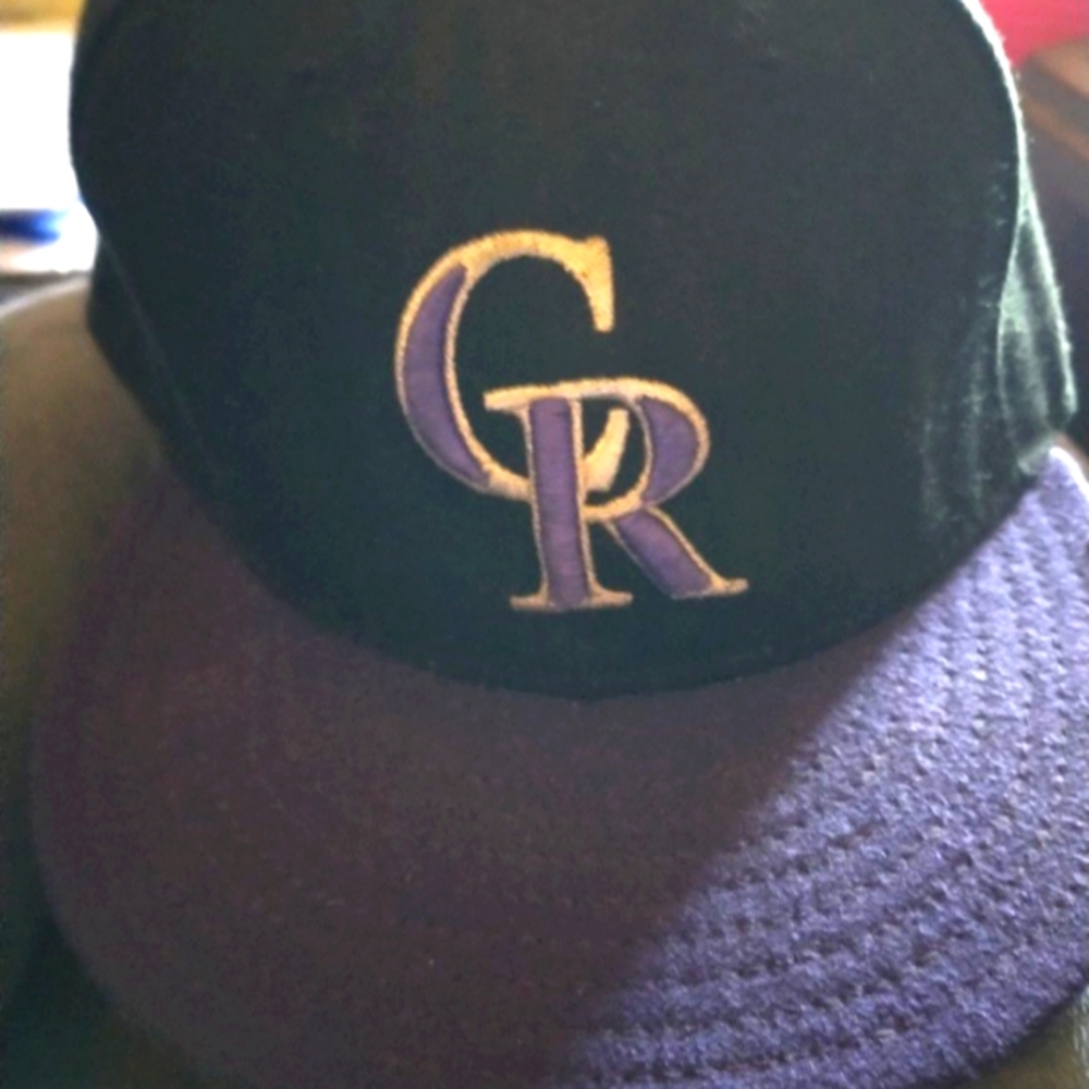 Vintage Colorado Rockies Fitted Hat